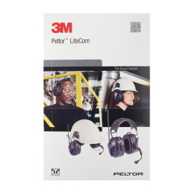 Auscultadores 3M PELTOR LiteCom MT53H7P3E4400-EU (Ref. P3MMT53H7P) - Vista 7 Equipamento JCR