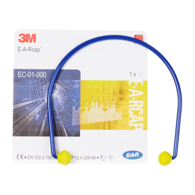 Tampão auricular c/banda 3M Ear Caps 23dB (Ref. PEAEC01000) - Vista 5 Equipamento JCR