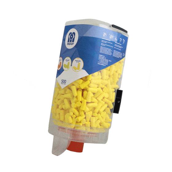 Dispensador Medop p/tampões auriculares (Ref. PMD912047) - Equipamento de Proteção Individual JCR