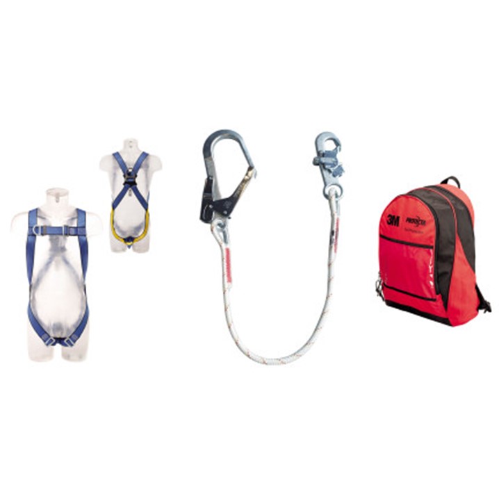 Kit anti-queda 3M Protecta 1160068 | Arnês + Corda (Ref. Q3M1160068) - Equipamento de Proteção Individual JCR