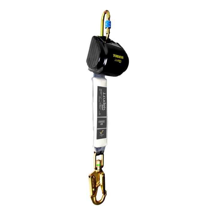 Bloco retratil Irudek TIGER 2.5 | 2,5m (Ref. QIR00TIGER) - Equipamento de Proteção Individual JCR