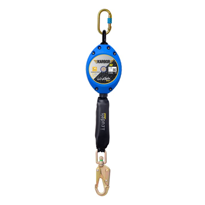 Bloco retratil Irudek Karbor 6-SE | 6m (Ref. QIRKARB6SE) - Equipamento de Proteção Individual JCR