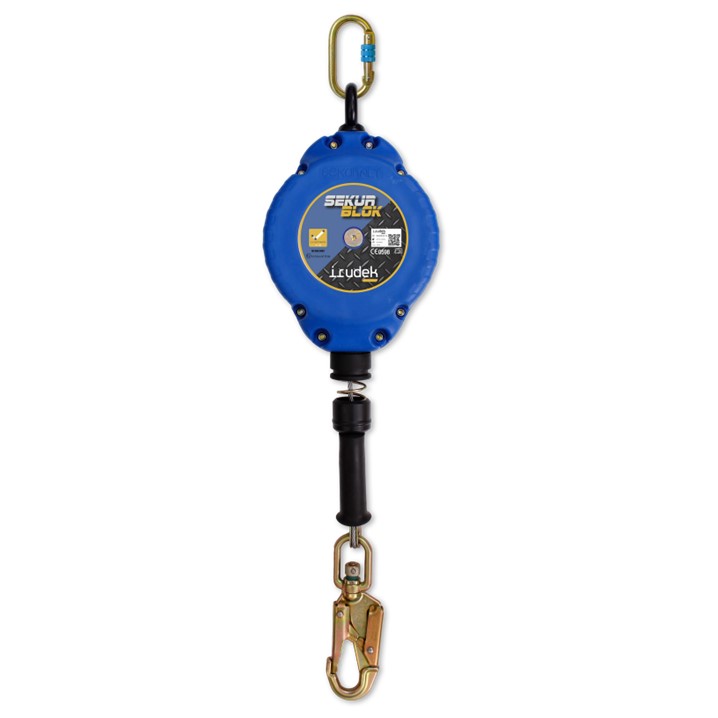 Bloco retratil Irudek Sekurblok 7.5 | 7,5m (Ref. QIRSEKUR07) - Equipamento de Proteção Individual JCR