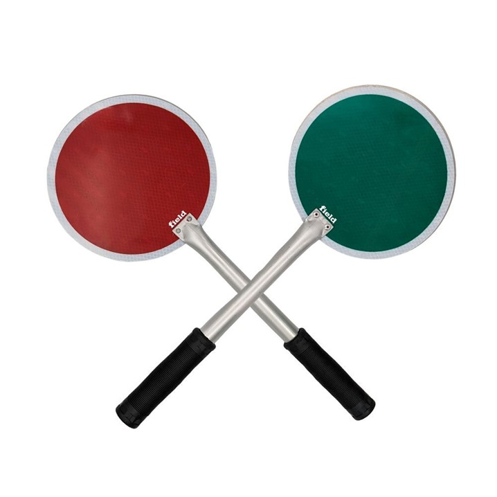 Raquete de Sinalização em alumínio | 20,0 X 29,5 cm (Ref. SCL1107003) - Equipamento de Proteção Individual JCR