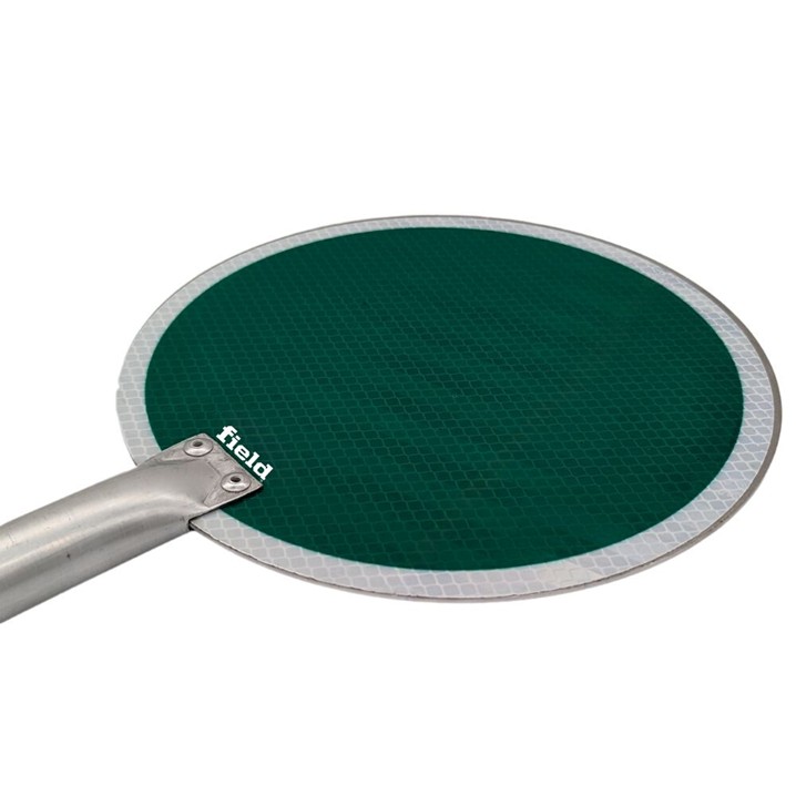 Raquete de Sinalização em alumínio | 20,0 X 29,5 cm (Ref. SCL1107003) - Vista 4 Equipamento JCR