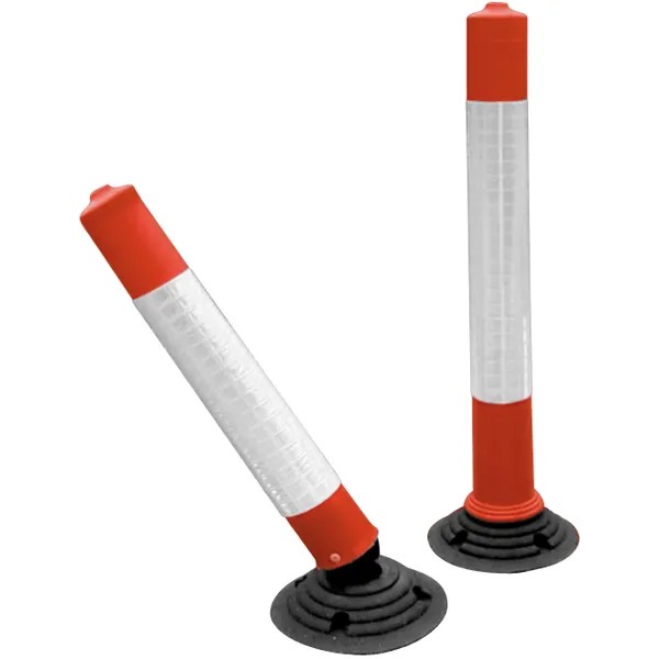 Pino de sinalização em polietileno (s/ base) | 75cm (Ref. SFA00JER60) - Equipamento de Proteção Individual JCR