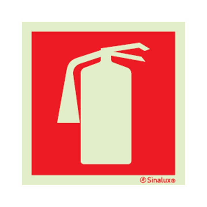 Sinal Extintor Sinalux P0400 (Ref. SSXF0P0400) - Equipamento de Proteção Individual JCR