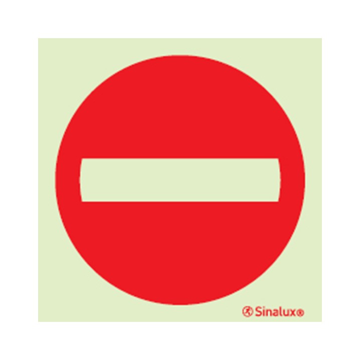Prohibition Sign Sinalux P1710 (Ref. SSXF0P1710) - Equipamento de Proteção Individual JCR