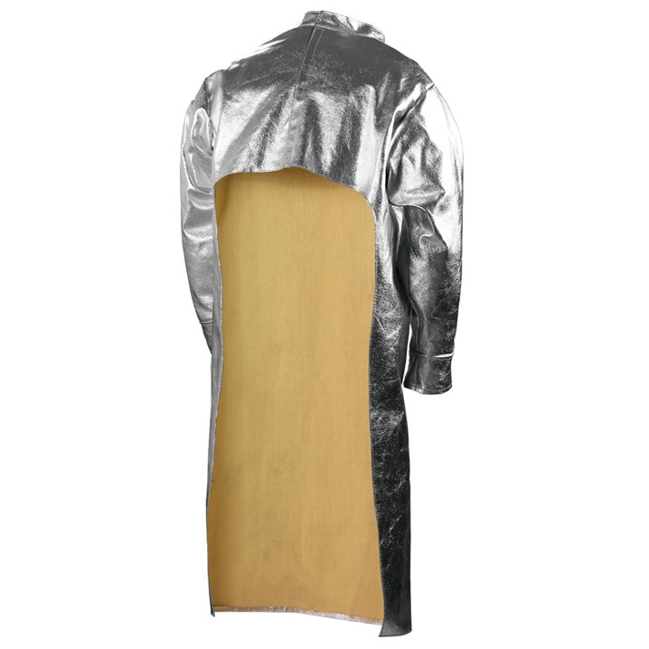Avental 3L Aluminizado c/mangas FUAL1-800 (Ref. VA3LFUAL18) - Equipamento de Proteção Individual JCR