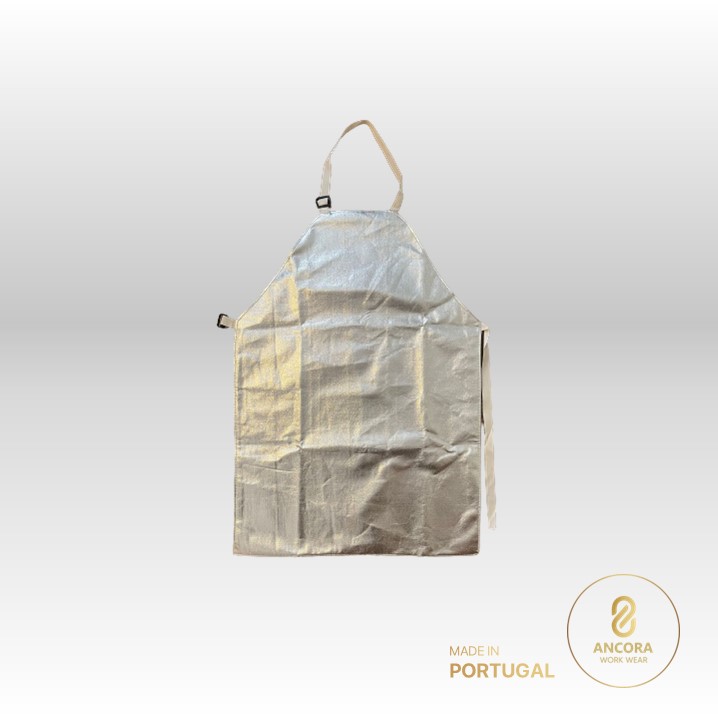Avental Âncora em Kevlar aluminizado AK01 | 95x60cm (Ref. VAAN00AK01) - Equipamento de Proteção Individual JCR