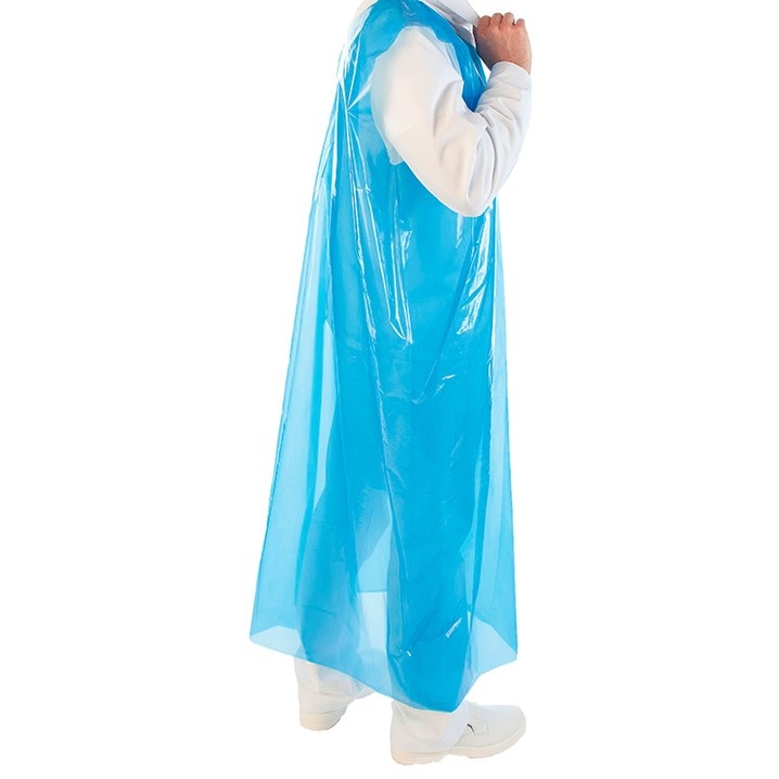 Poncho descartável em PE LDPE 0,04mm | saco de 10 unidades (Ref. VALU007450) - Equipamento de Proteção Individual JCR