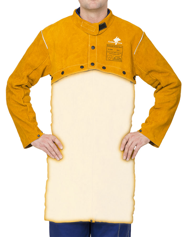 Bolero Weldas Golden Brown 44-2800 (Ref. VAWD02800) - Equipamento de Proteção Individual JCR