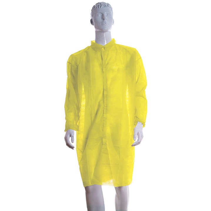 Bata descartável em PP (25g) c/ fecho em velcro | XL (Ref. VBLU005400) - Vista 3 Equipamento JCR