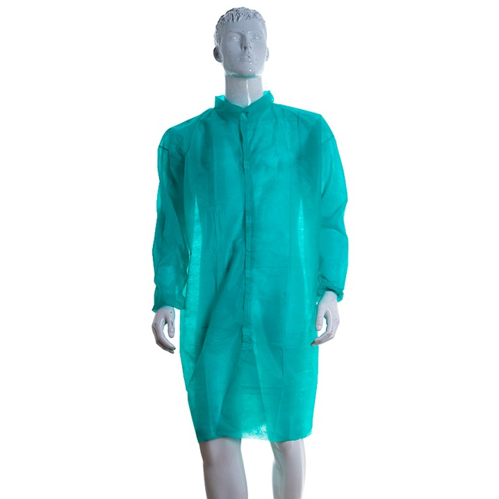 Bata descartável em PP (25g) c/ fecho em velcro | XL (Ref. VBLU005400) - Vista 4 Equipamento JCR