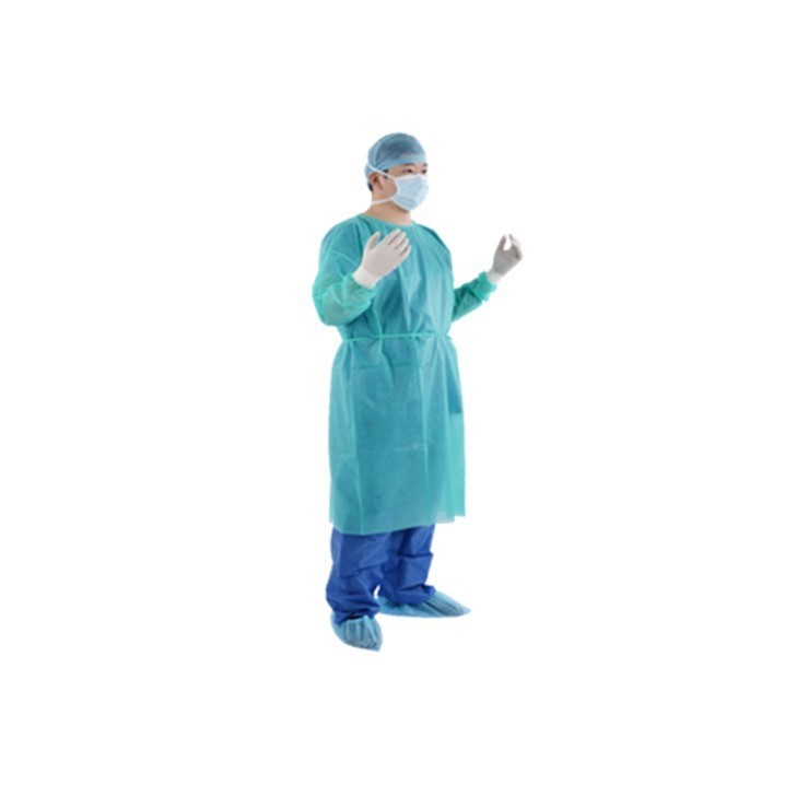 Bata cirurgica descartável com atilhos (Ref. VBXXD0CIRU) - Equipamento de Proteção Individual JCR