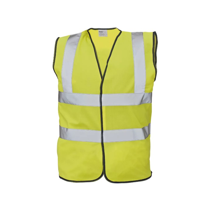 Colete reflector Cerva Lynx Plus amarelo (Ref. VCCELYNXPY) - Equipamento de Proteção Individual JCR