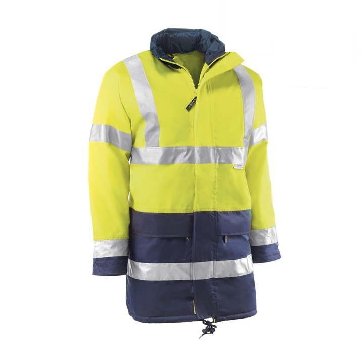 Parka alta visibilidade Juba Glasgow HV741 (Ref. VCJBHV741) - Equipamento de Proteção Individual JCR