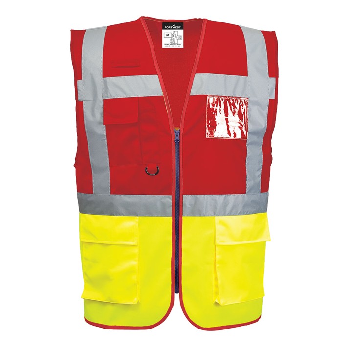 Colete Portwest AV Executive Paris C276 (Ref. VCPW00C276) - Vista 3 Equipamento JCR