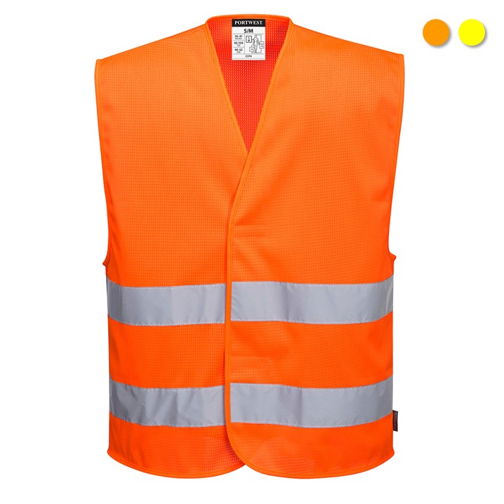 Colete perfurado AV Portwest C374 (Ref. VCPW00C374) - Equipamento de Proteção Individual JCR