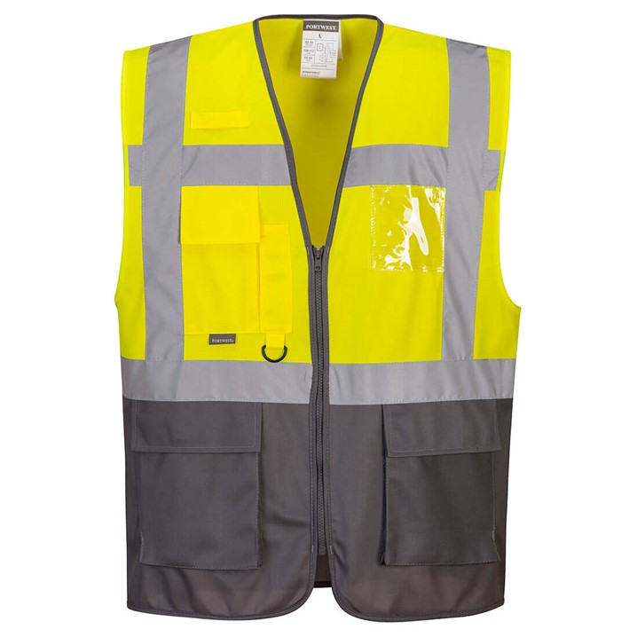 Colete executivo AV Portwest C476 (Ref. VCPW00C476) - Vista 4 Equipamento JCR
