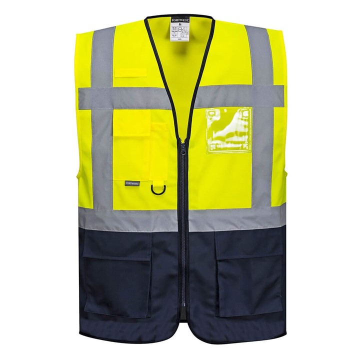 Colete executivo AV Portwest C476 (Ref. VCPW00C476) - Vista 6 Equipamento JCR