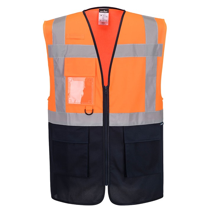 Colete Portwest AV Executive ES076 (Ref. VCPW0ES076) - Vista 3 Equipamento JCR