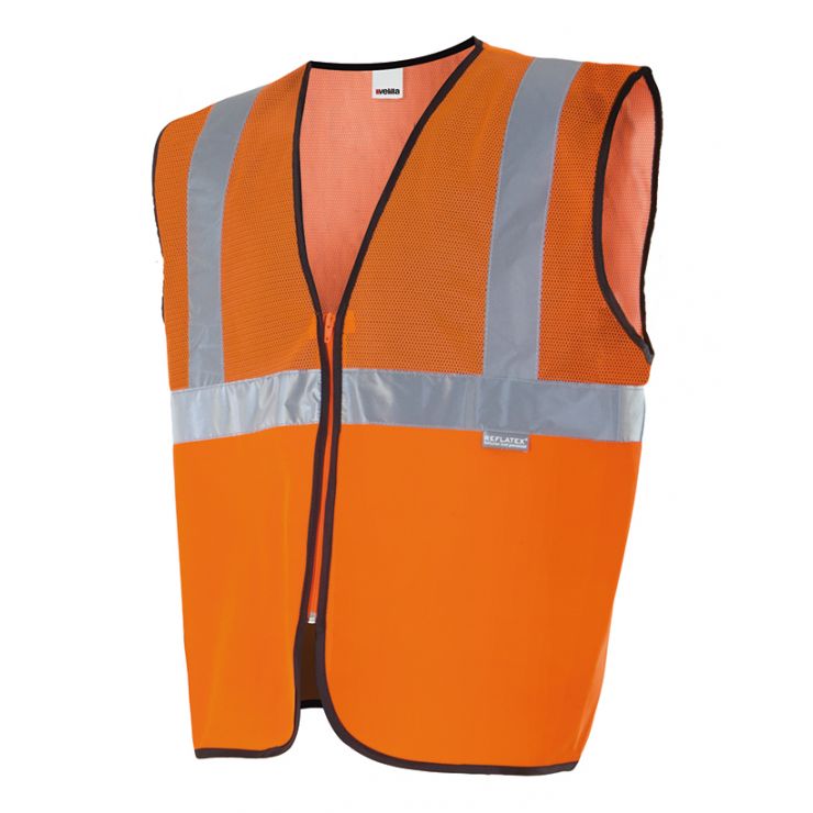 Colete refletor em rede Velilla 146 (Ref. VCVL000146) - Equipamento de Proteção Individual JCR