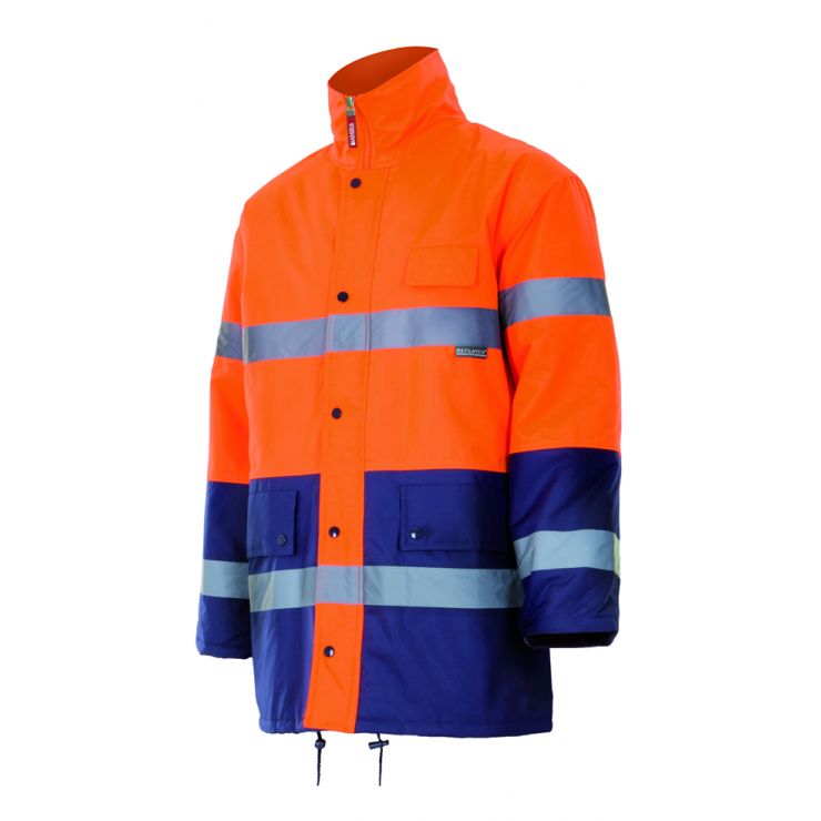 Parka Alta Visibilidade Bicolor P166 (Ref. VCVL00P166) - Equipamento de Proteção Individual JCR