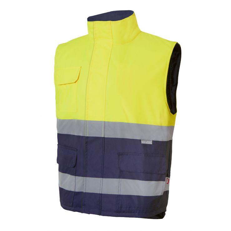 Colete Velilla bicolor AV P305902 (Ref. VCVL305902) - Vista 2 Equipamento JCR