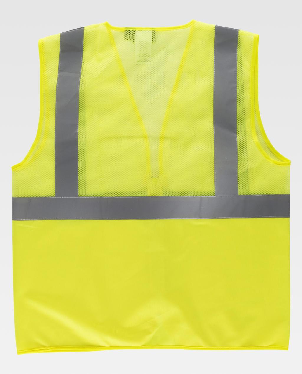 Colete refletor Workteam C3612 (Ref. VCWT0C3612) - Vista 2 Equipamento JCR