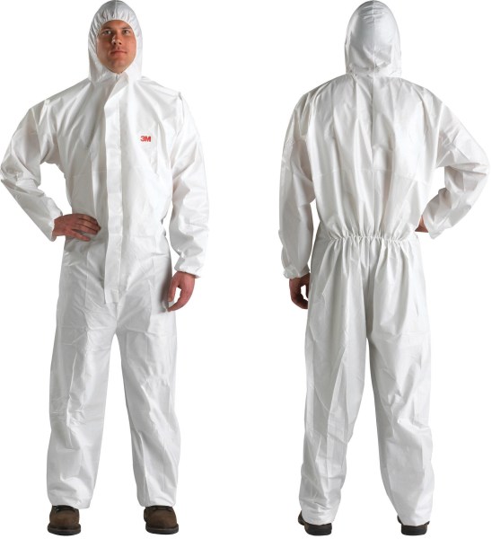 Fato de proteção branco 3M 4510 tipo 5/6 (Ref. VF3M04510) - Vista 7 Equipamento JCR