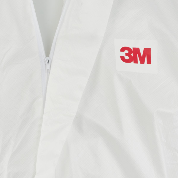 White/Blue 3M 4535 Protective Coverall Type 5/6 (Ref. VF3M04535) - Vista 4 Equipamento JCR
