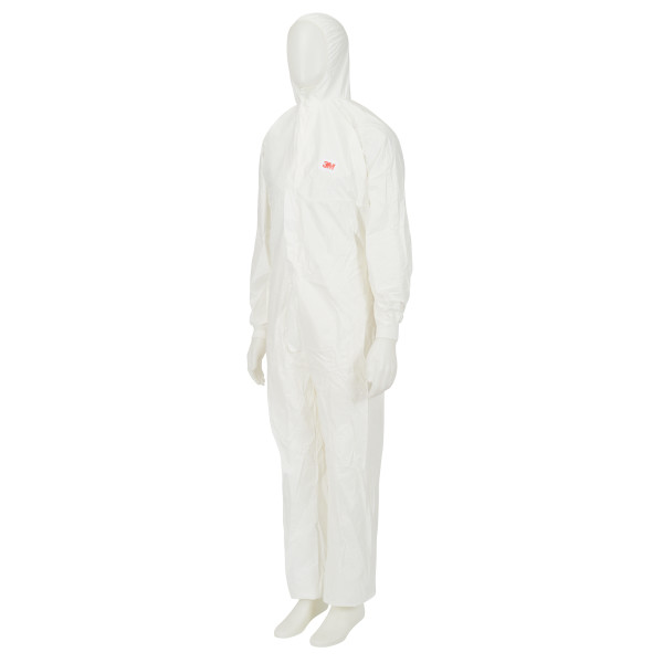 Fato de proteção branco/azul 3M 4540+ tipo 5/6 (Ref. VF3M04540) - Equipamento de Proteção Individual JCR