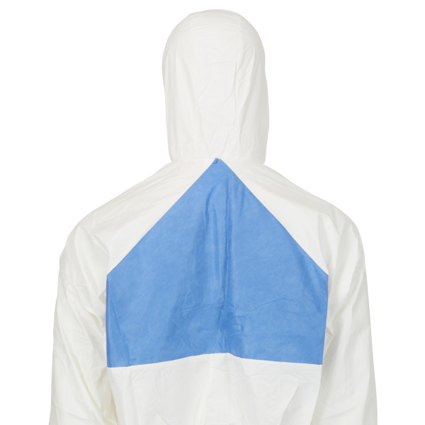 Fato de proteção branco/azul 3M 4540+ tipo 5/6 (Ref. VF3M04540) - Vista 3 Equipamento JCR
