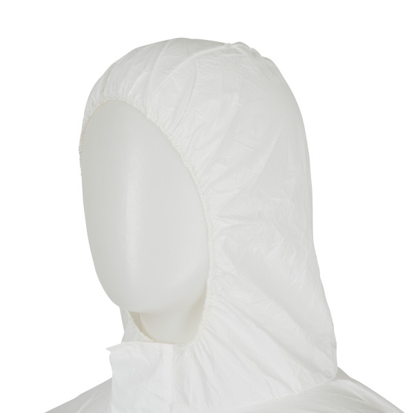 Fato de proteção branco 3M 4545 tipo 5/6 (Ref. VF3M04545W) - Vista 5 Equipamento JCR