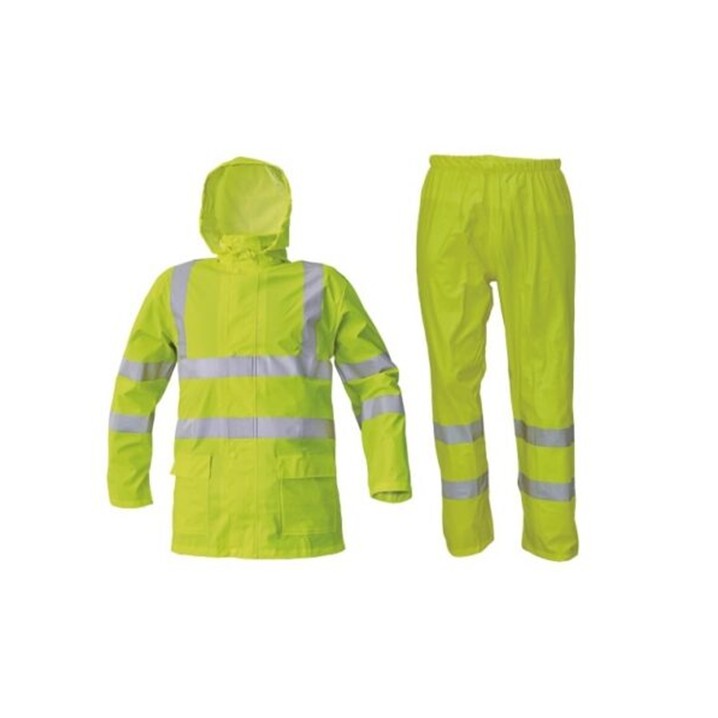 Fato Impermeável em PU SIRET HV (Ref. VFCE031200) - Equipamento de Proteção Individual JCR