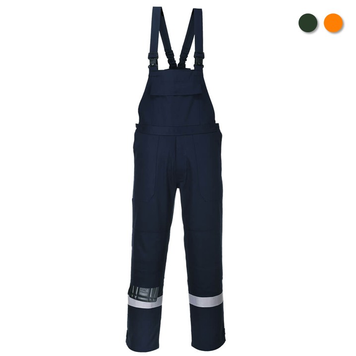 Jardineira Portwest Bizflame Plus FR27 (Ref. VJPW00FR27) - Equipamento de Proteção Individual JCR
