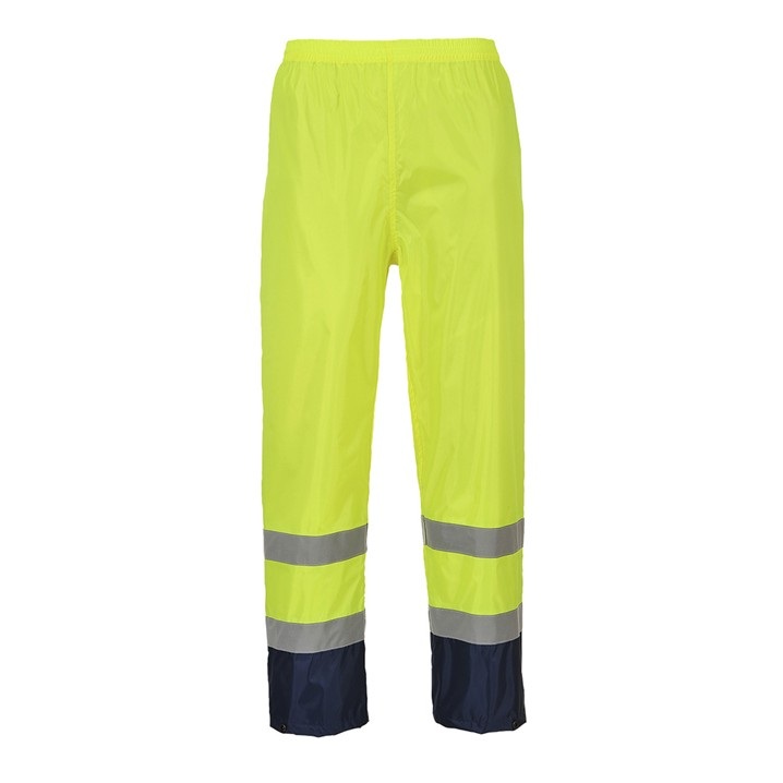 Calça de chuva Portwest AV bicolor H444 (Ref. VLPW00H444) - Equipamento de Proteção Individual JCR