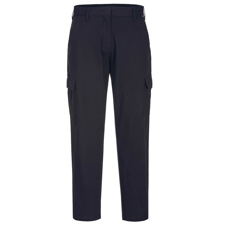 Calças Portwest Stretch p/ Senhora S233 (Ref. VLPW00S233) - Vista 2 Equipamento JCR