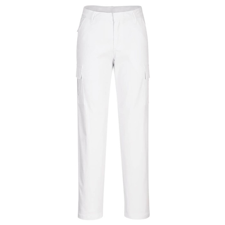 Calças Portwest Stretch p/ Senhora S233 (Ref. VLPW00S233) - Vista 3 Equipamento JCR