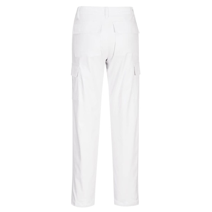 Calças Portwest Stretch p/ Senhora S233 (Ref. VLPW00S233) - Vista 4 Equipamento JCR