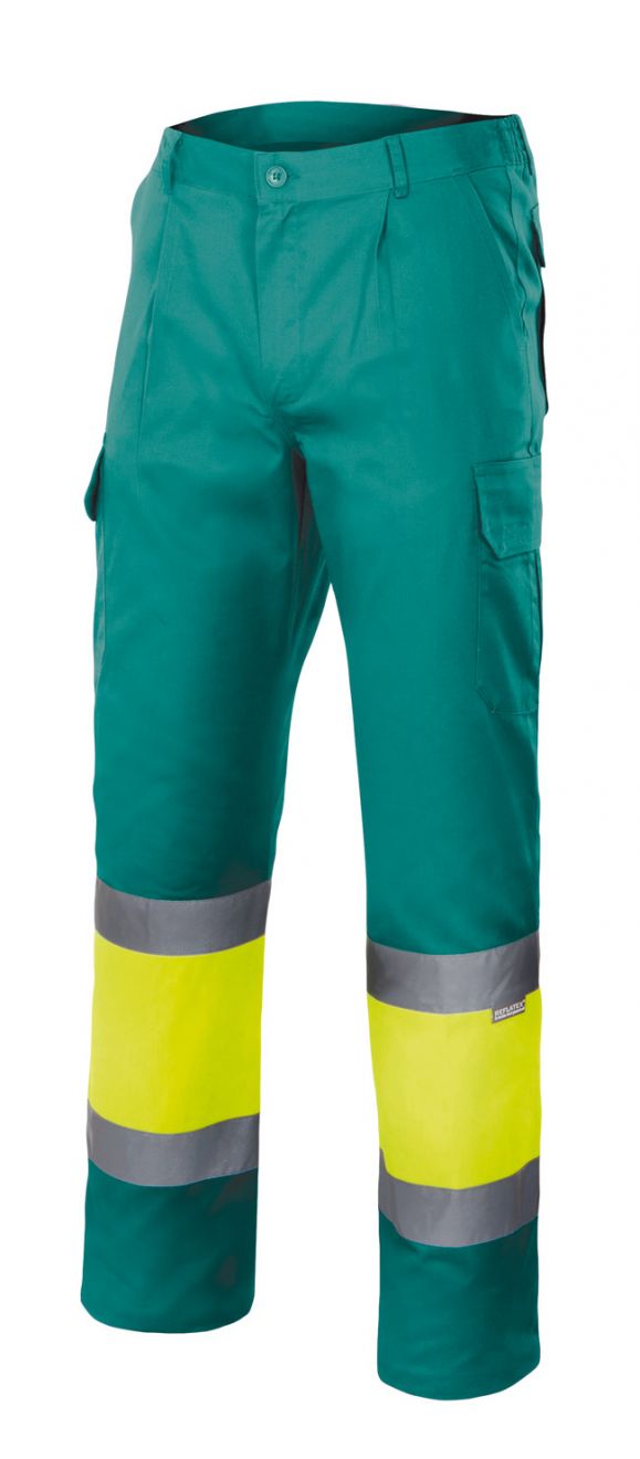 Calça Velilla bicolor alta visibilidade (Ref. VLVL000157) - Vista 6 Equipamento JCR