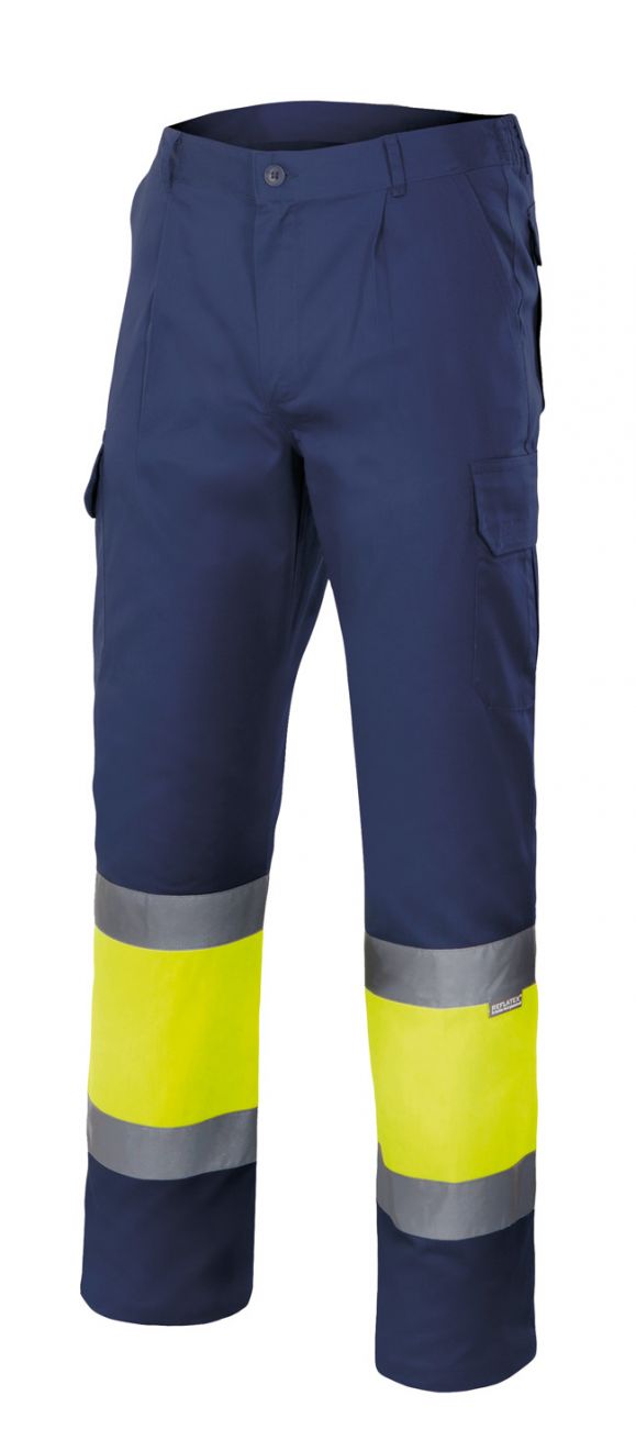 Calça Velilla bicolor alta visibilidade (Ref. VLVL000157) - Vista 7 Equipamento JCR