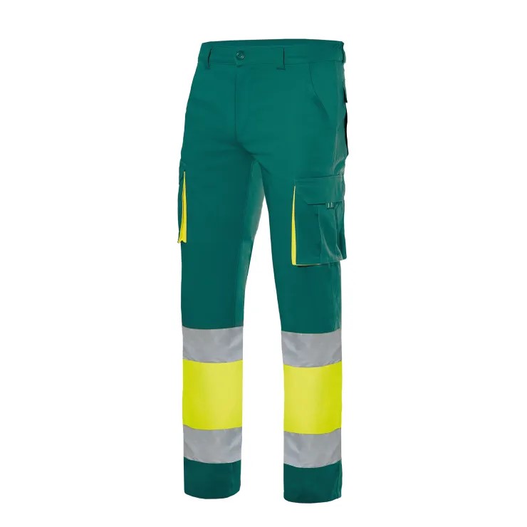 Calças Velilla Stretch Bicolor AV 303002S (Ref. VLVL303002) - Vista 3 Equipamento JCR