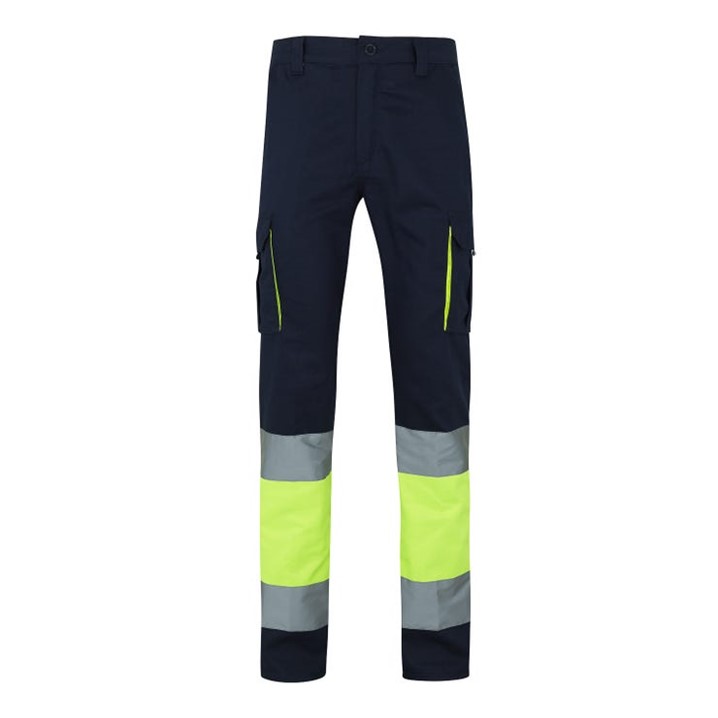 Calça velilla AV bicolor 100% algodão 303007 (Ref. VLVL303007) - Vista 2 Equipamento JCR