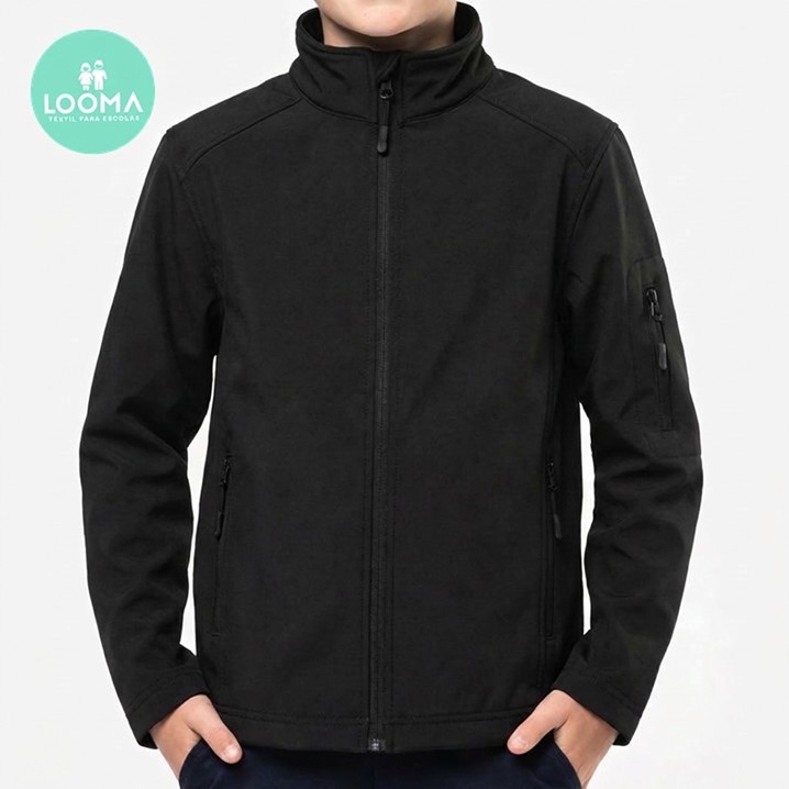Casaco softshell de criança LOOMA FE012 | sem capuz (Ref. VSLO0FE012) - Equipamento de Proteção Individual JCR