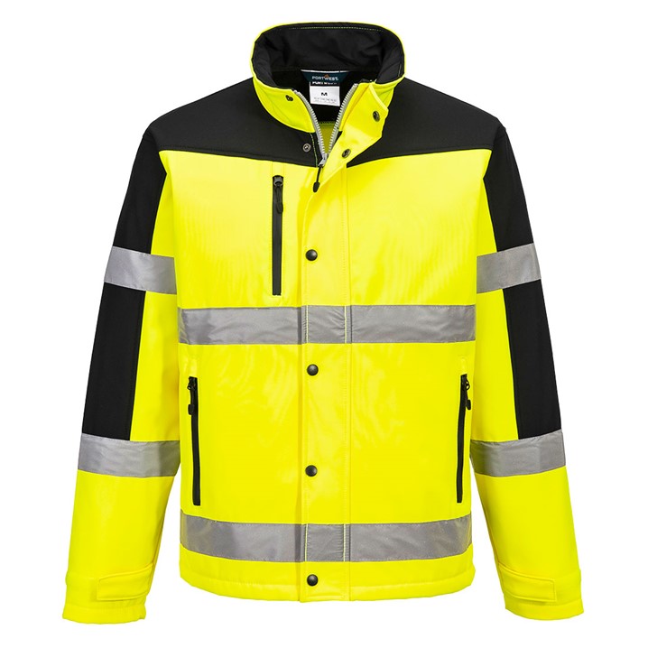 Casaco softshell Portwest bicolor (3L) S429 (Ref. VSPW00S429) - Equipamento de Proteção Individual JCR