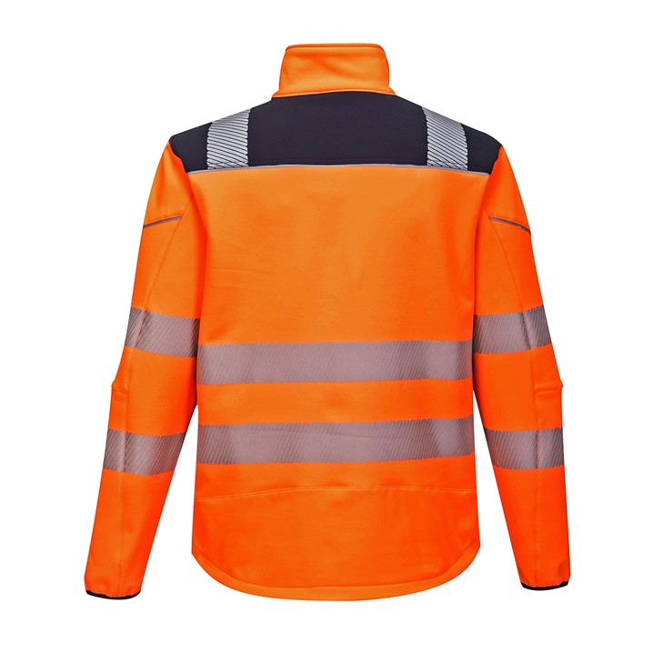 Casaco softshell Portwest PW3 HI-Vis | T402 (Ref. VSPW00T402) - Vista 6 Equipamento JCR