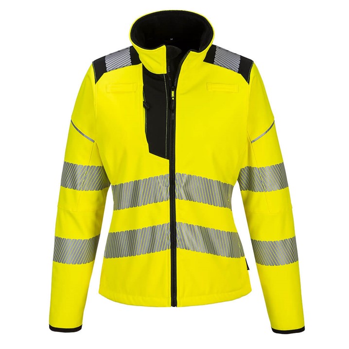 Casaco softshell Portwest mulher HI-Vis PW381 (Ref. VSPW0PW381) - Equipamento de Proteção Individual JCR