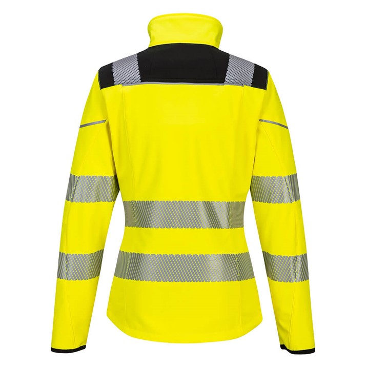 Casaco softshell Portwest mulher HI-Vis PW381 (Ref. VSPW0PW381) - Vista 2 Equipamento JCR